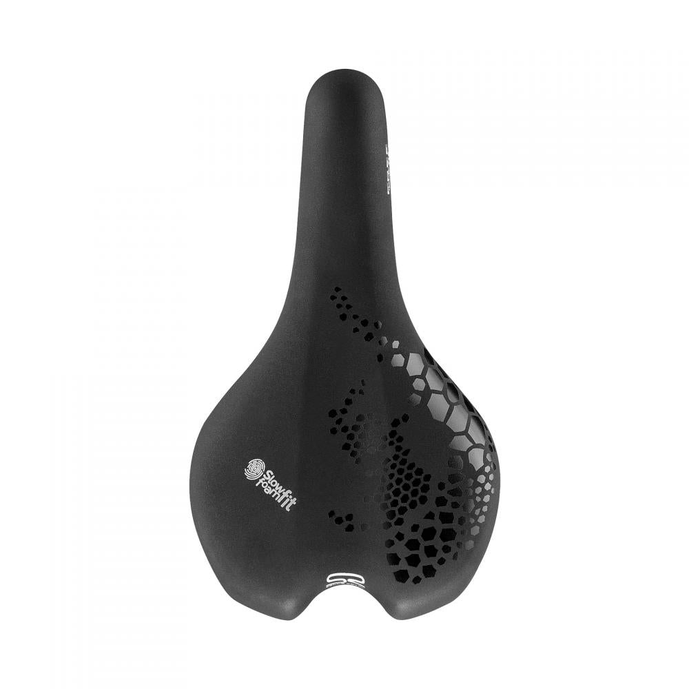Selle Royal Freeway Fit Classic Athletic Fahrradsattel schwarz, komfortabel mit Slow Fit Foam.