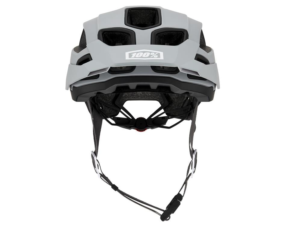 100% Altec helmet w/Fidlock L/XL Grey Fade - leichter All-Mountain-Helm mit Smartshock
