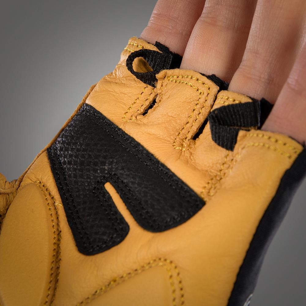 CHIBA Argon Kids - Kinder Rollstuhl-Handschuhe XXS schwarz, Gelpolster, Atmungsaktiv
