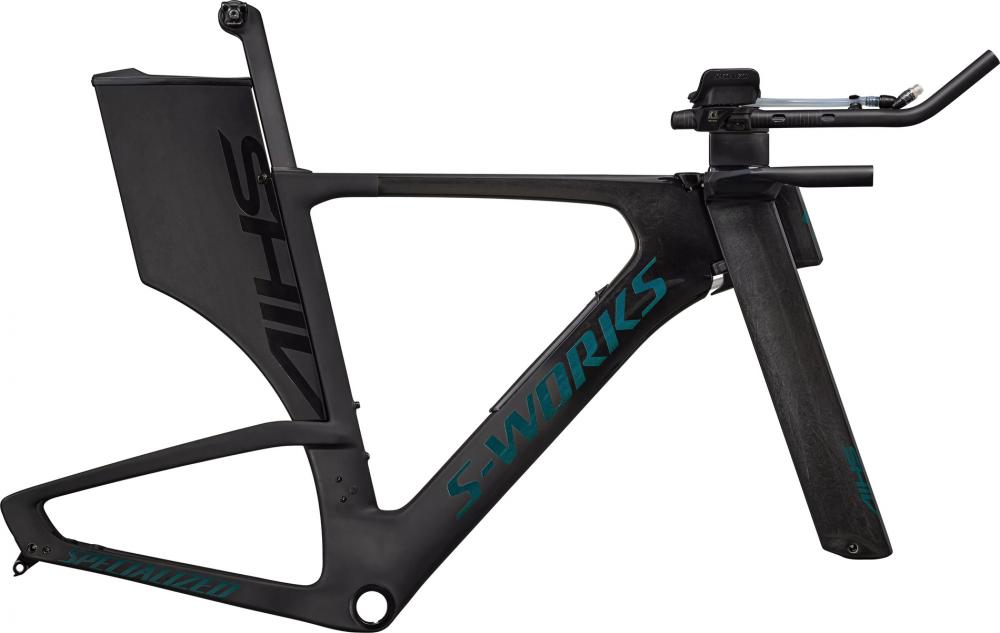 SHIV SW FRMSET LTD BLK/NRBLK/SMK S - Premium Fahrradrahmen Limited Edition - Rahmenset