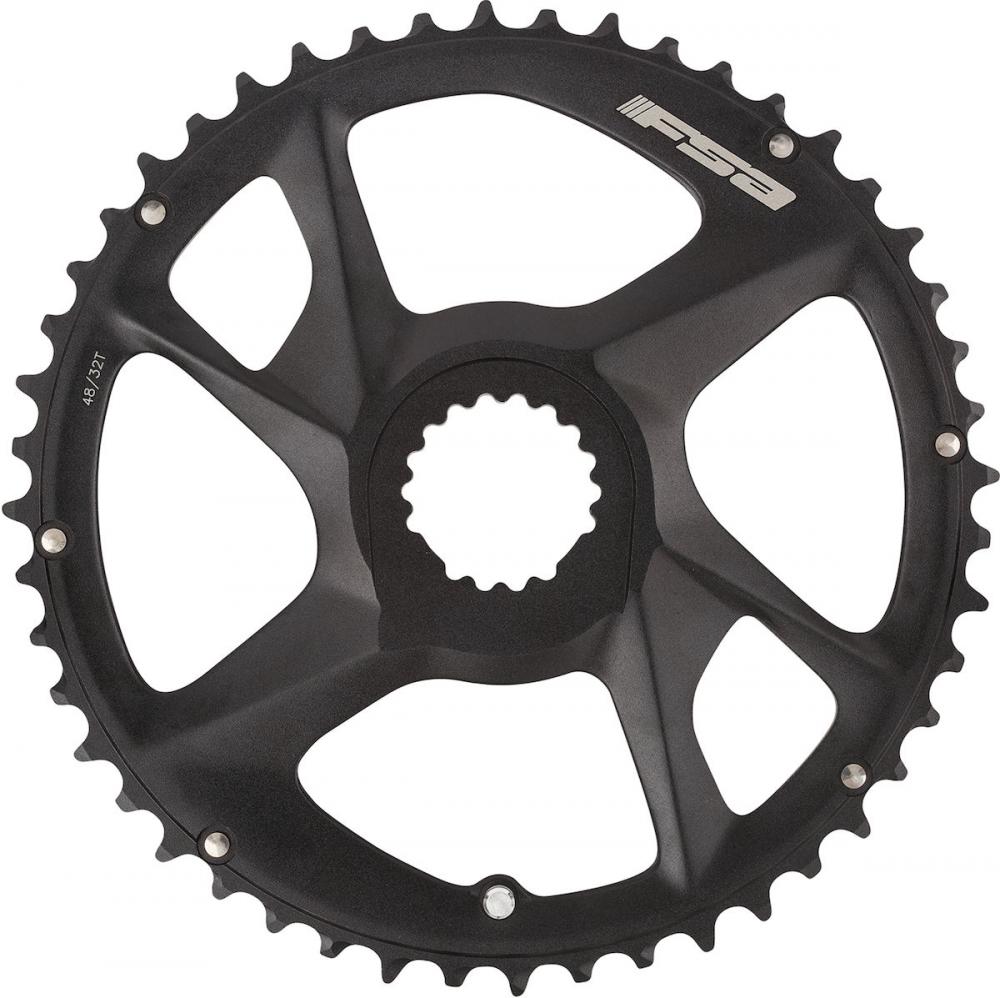 FSA Kettenblatt Road Modular Direct Mount 50 T Schwarz - präzises Schalten für Rennrad-Antriebe