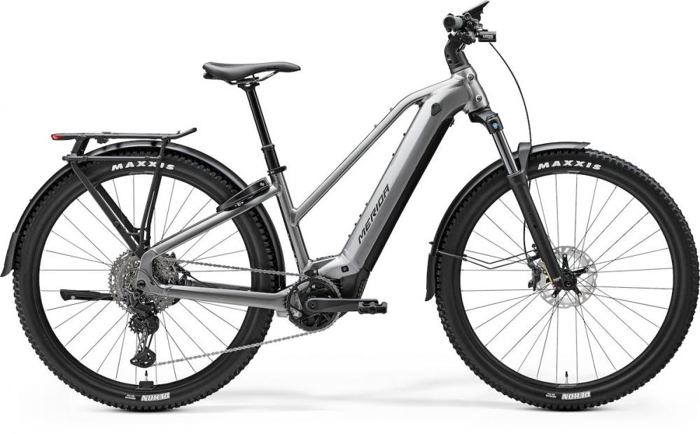 Merida eFLOAT CC 600 Lady EQ L Grau - komfortables Tiefeinsteiger-E-Bike für Alltag & Tour