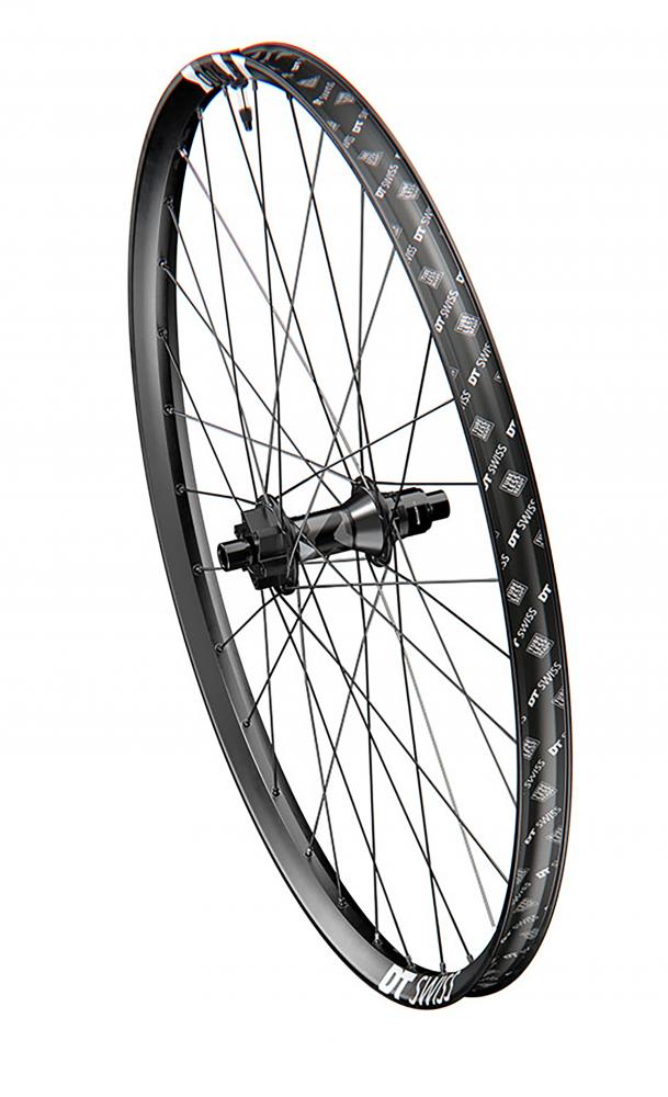 DT Swiss F1900 Classic 29" robustes Bikepark-Vorderrad, schwarz, 622x30mm.