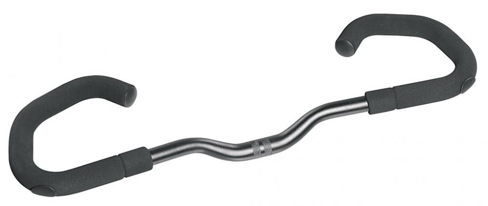 Ergotec Hornbar Basic Comfort Alu Ø 25,4 mm 600 mm schwarz/matt 12°