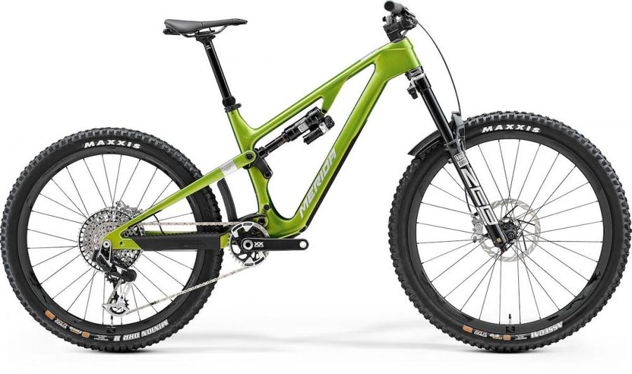 Merida ONE-SIXTY 10K HP1 grün/silber M (17) - High-Performance Enduro-Bike