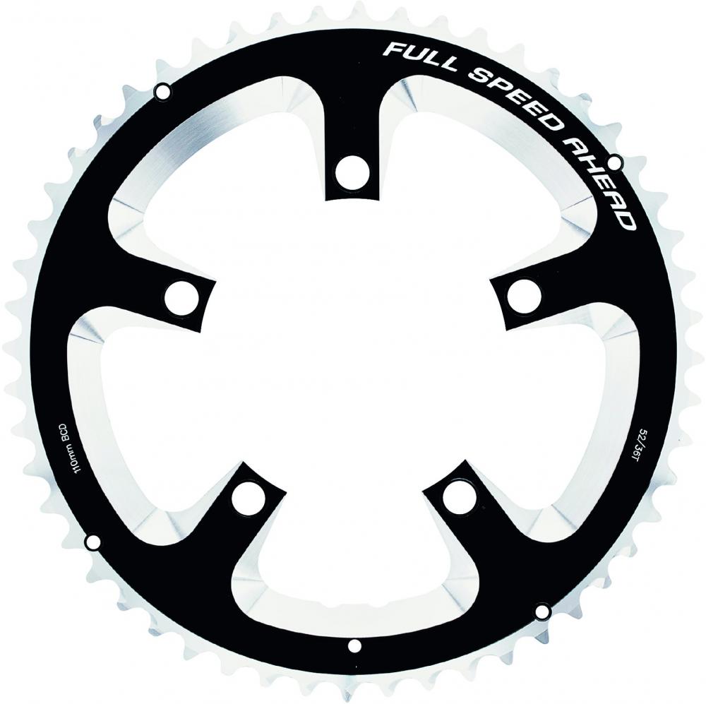 FSA Kettenblatt Road Pro 5-Arm 110 mm x 52 T Schwarz - Road Kettenblatt für Rennräder