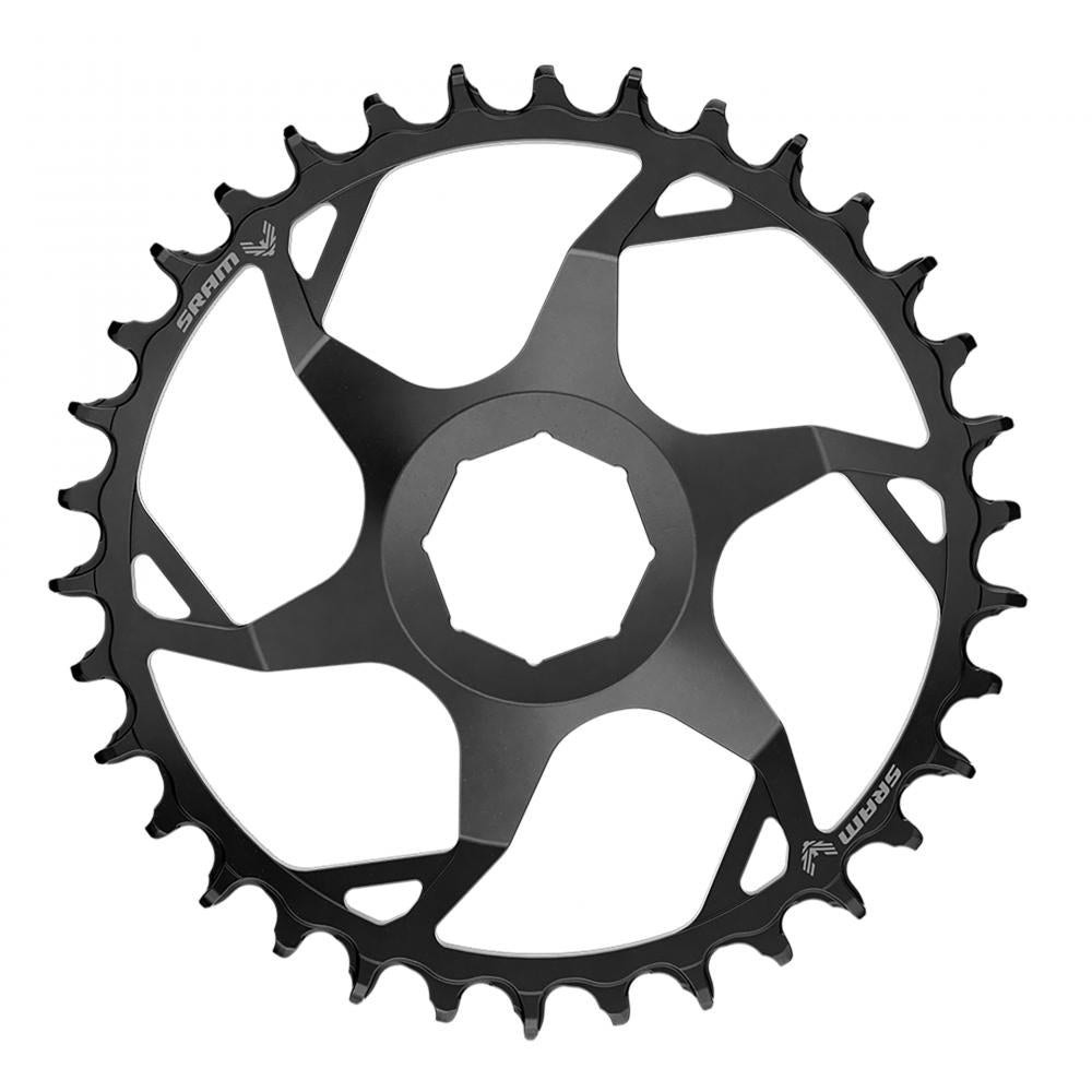 Kettenblatt E-mtb T-type Eagle 34 Z., Stahl, Sw, 12-fach, Dm, Für Brose