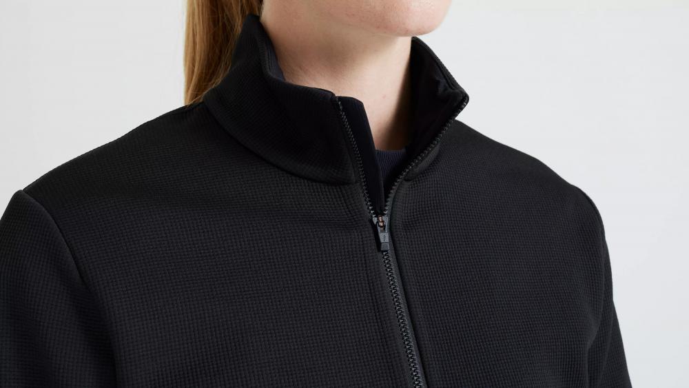 TRACK JACKET WMN BLK S - Schwarz