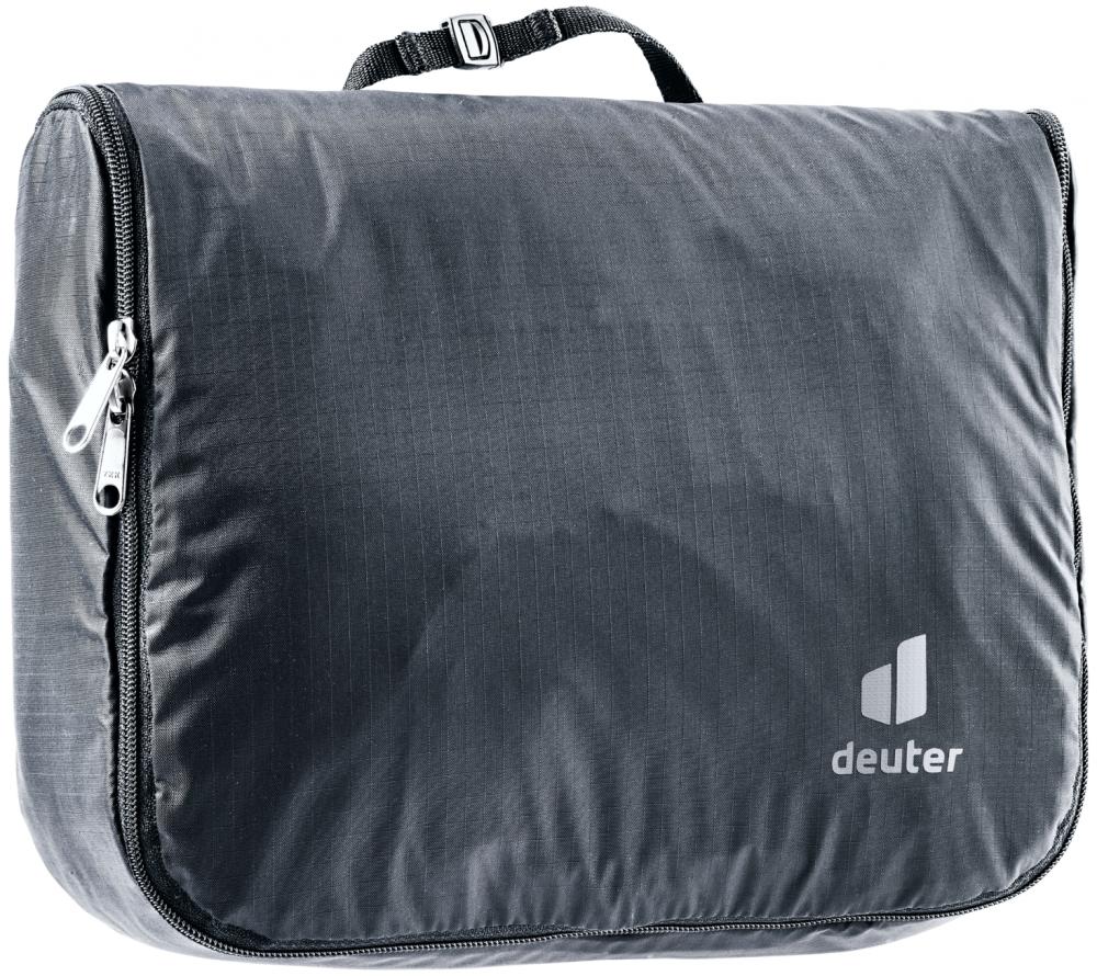 Deuter Wash Center Lite II Kulturbeutel 3 Liter Schwarz - Superleichter Kulturbeutel für Trekking