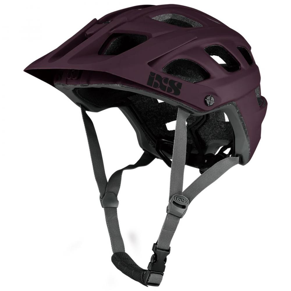 IXS Sports Division iXS Trail EVO helmet M/L Raisin - sicherer All-Mountain & Trail-Helm