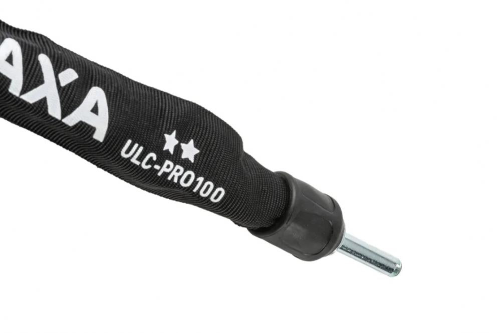 AXA ULC Pro Einsteckkette 100 cm, 8 mm - Schwarz