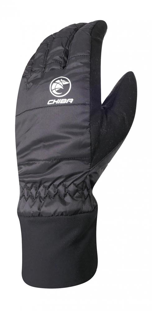 Chiba City Liner Winterhandschuh Schwarz Gr. XS - wind- & wasserdicht, Primaloft-Futter, Touchfunktion & Carbon-Innenhand