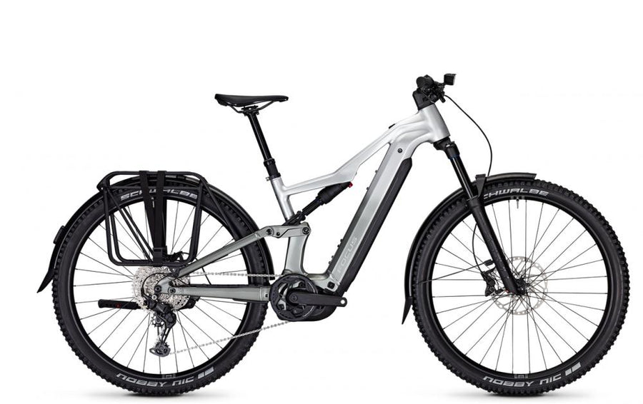 Focus THRON² 6.7 EQP E-MTB Fully 29 Zoll Diamant L 44 Zentimeter - Bosch Performance Line CX, 800 Wh, Shimano Cues 10-fach, silber