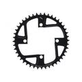 BBB Cycling BCR-76E Kettenblatt E-bike Gear 44T/104 104 Schwarz - leiser, effizienter Antrieb