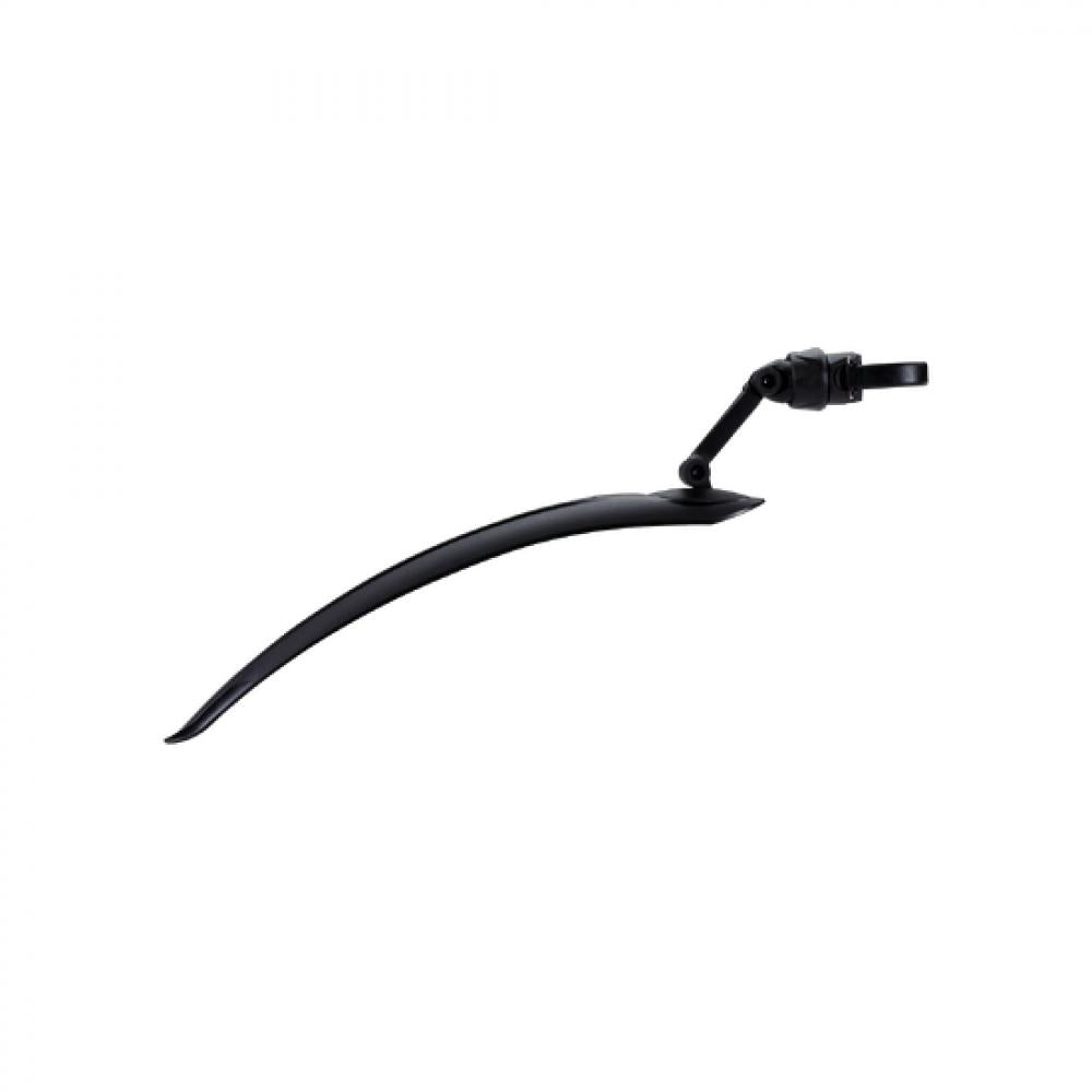 BBB Cycling Schutzblech RoadCatcher II Größe universell schwarz - schlanker Spritzschutz fürs Rennrad