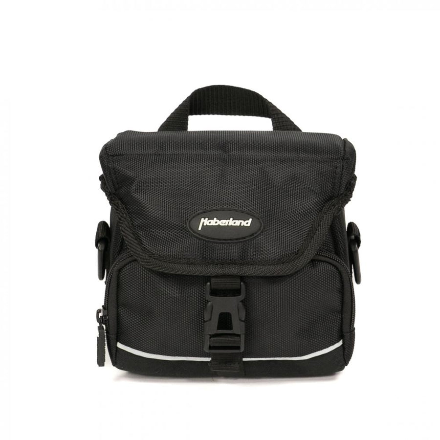 Haberland Lenkertasche 2l Mini schwarz - kompakte Lenkertasche mit KLICKfix für E-Bikes