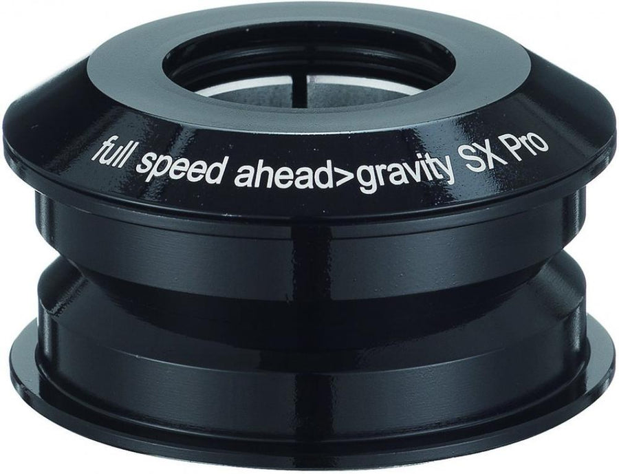 FSA Steuersatz NO.55R SX Pro 1 1/8 Zoll schwarz - semi-integrierter Steuersatz für präzises Lenkverhalten