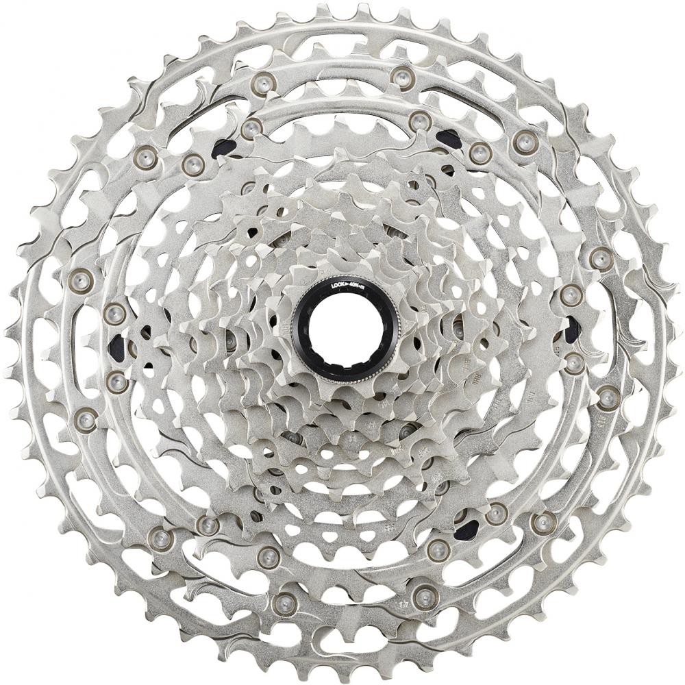 SHIMANO Kassette DEORE CS-M6100 12-fach 10-51Z - große Bandbreite für modernes MTB-Schalten