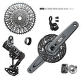 SRAM GX AXS Eagle Transmission E-MTB Schalt- und Antriebslösung: Schaltwerk, Kassette, Kette, Kurbel, Shifter.