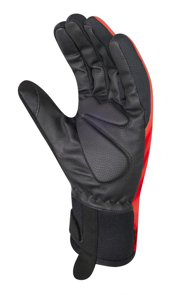 CHIBA 2nd Skin - wasserdichte, winddichte Softshell-Radhandschuhe mit Touchfunktion, XS, rot