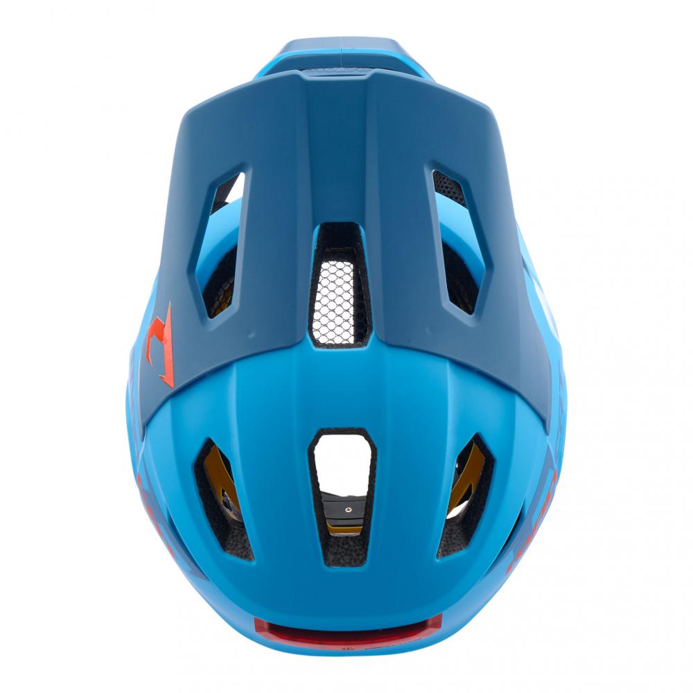 CRATONI Madcat MIPS Kinder-Fullface-Helm S-M - blue matt