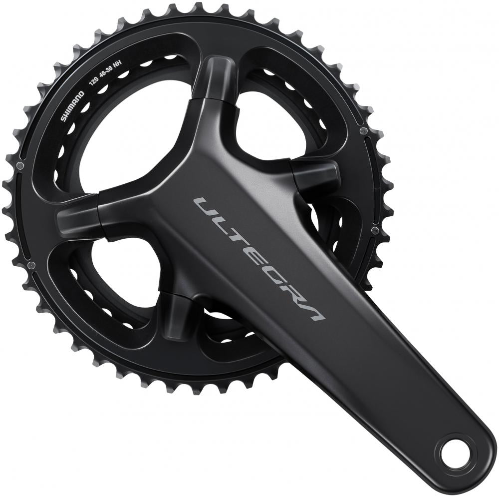 SHIMANO Kurbelgarnitur ULTEGRA FC-R8100 Kurbelgarnitur - 175 mm, 46-36 Zähne, 36 Zähne