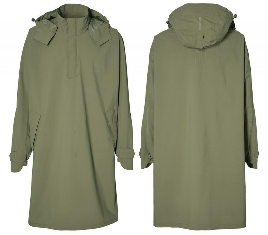 Basil Fahrrad Regenponcho Mosse olive green M L unisex