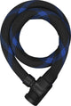 Abus Kabelschloss Steel-O-Flex IVERA Steel-O-Flex 7200 schwarz/blau Länge 85 cm