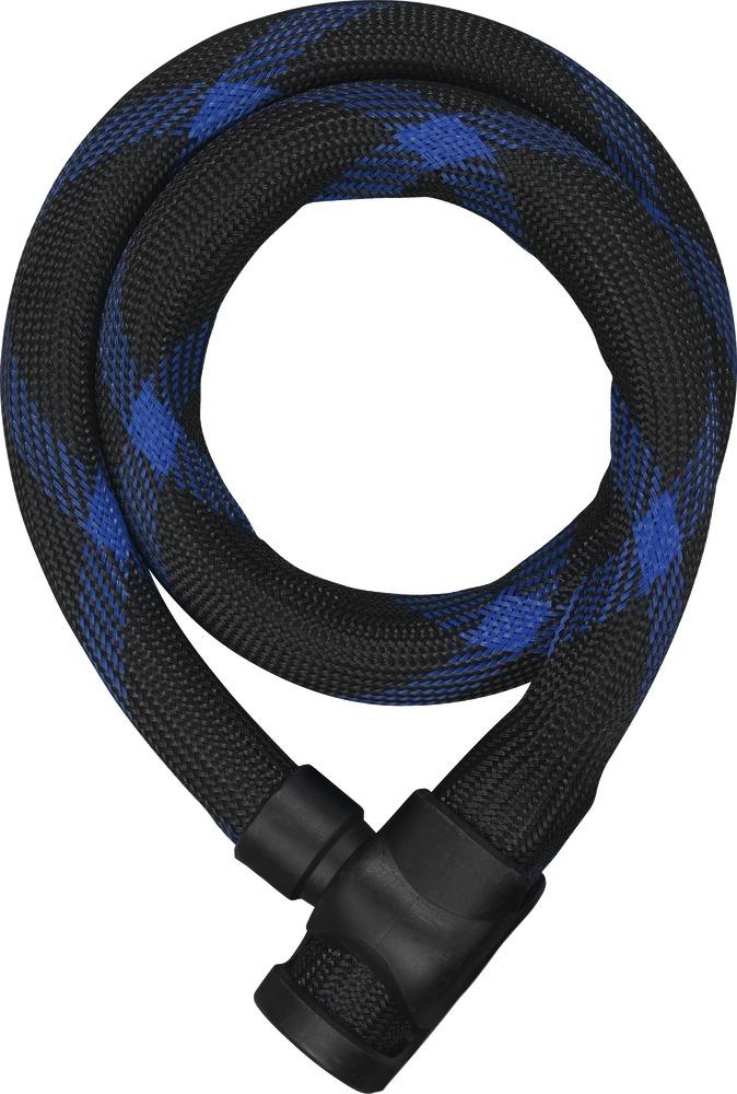 Abus Kabelschloss Steel-O-Flex IVERA Steel-O-Flex 7200 schwarz/blau Länge 85 cm