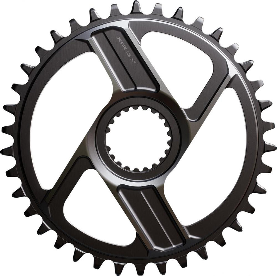 SHIMANO Kettenblatt XTR SM-CRM96 38Z für FC-M9200/M9220 - präziser 1x-Antrieb