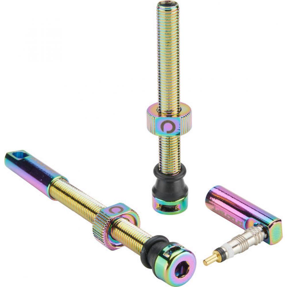 Procraft Tubeless-Ventile Procraft 60 mm Oil Slick - leichte, dichte Tubeless-Lösung