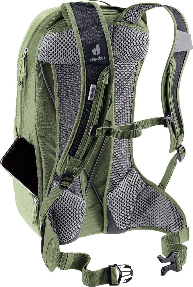 Deuter Race Air 10 Fahrradrucksack 10 Liter Blau - leicht, stabil und atmungsaktiv