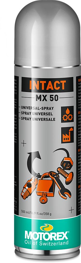MOTOREX INTACT MX 50 Universalspray 500 ml - Schmier- und Korrosionsschutzspray für Fahrräder