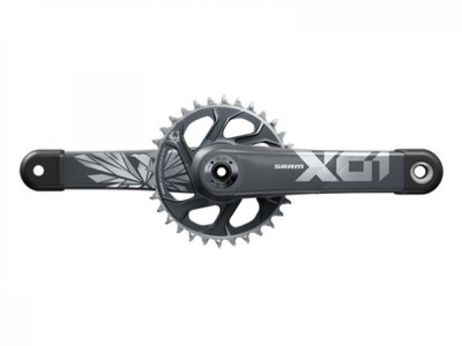 SRAM X01 Eagle Boost DUB Kurbelgarnitur 170 mm schwarz - leichte Performance für 1x12 MTB-Antriebe