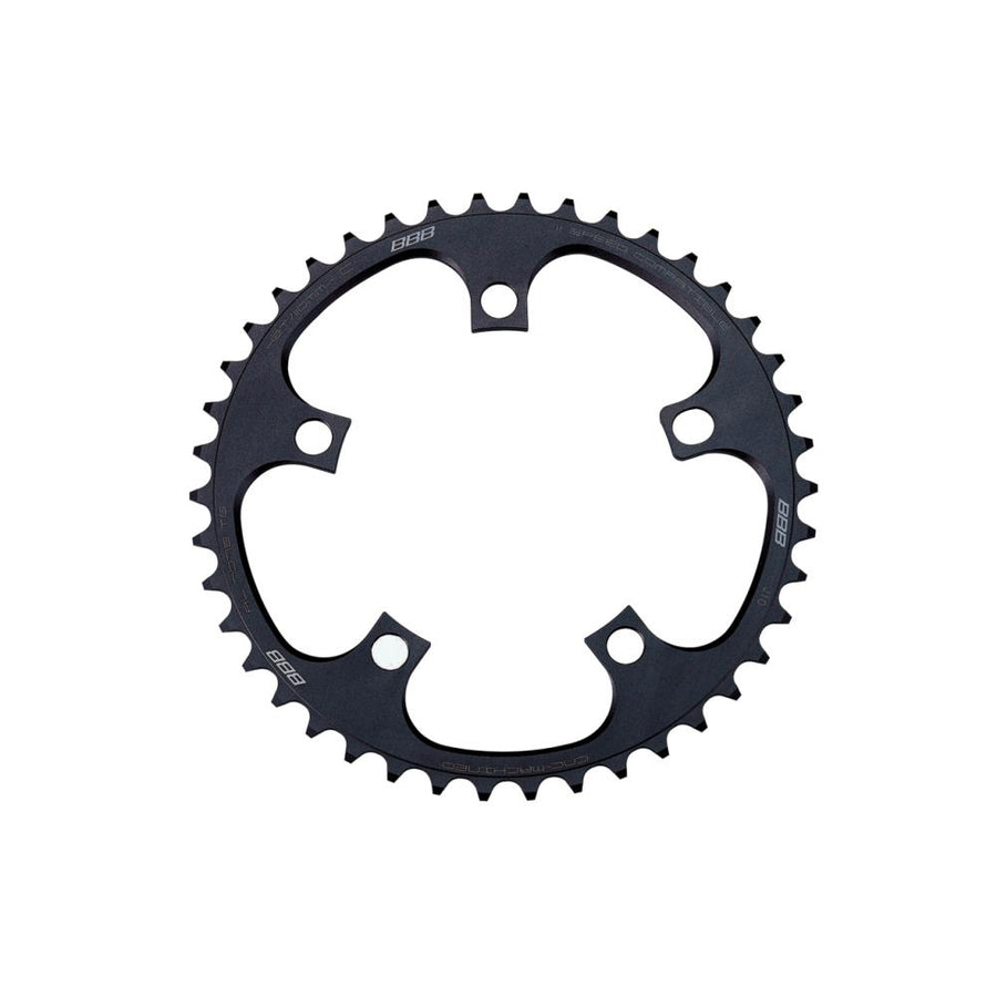 BBB Cycling BBB Kettenblatt CompactGear comp. Campa 42T/110mm anthrazit - effiziente Rennrad-Übersetzung