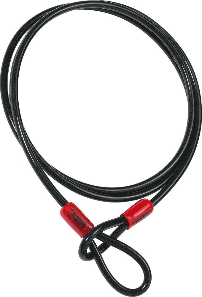 Abus Sicherungskabel Cobra D 10 mm L 200 cm schwarz