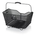 Retoure: XLC Carry More BA-B04 Fahrradkorb  schwarz, 415x324x215mm, inkl. Adapterplatte, für XLC Systemgepäckträger, max. 25kg Belastung
