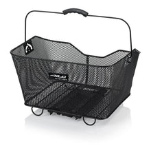 Retoure: XLC Carry More BA-B04 Fahrradkorb  schwarz, 415x324x215mm, inkl. Adapterplatte, für XLC Systemgepäckträger, max. 25kg Belastung