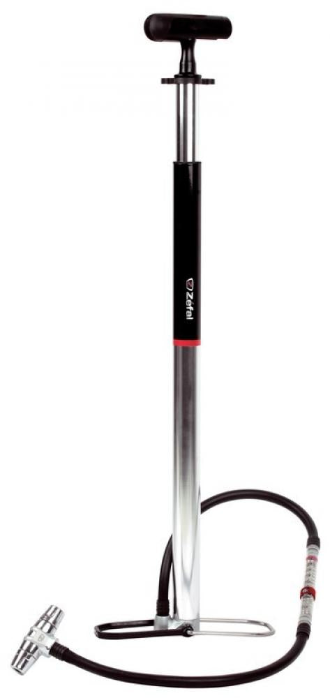 Standpumpe Zefal Profil Travel 500mm/ 19", silber/schwarz AV/SV