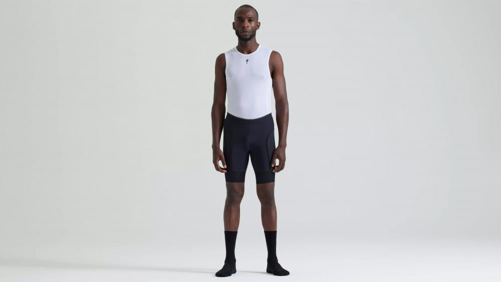 PRIME SWAT Liner Short Herren Schwarz Größe S - Funktionale Laufhose mit Innenhose - Bibshort