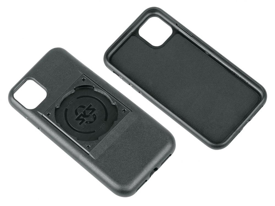 SKS COMPIT Cover für iPhone XR/11: Robuste 2-Komponenten-Hülle mit spezieller Befestigung für COMPIT-Systeme, stoßdämpfend, aus verschleißfestem Kunststoff, angenehme Haptik