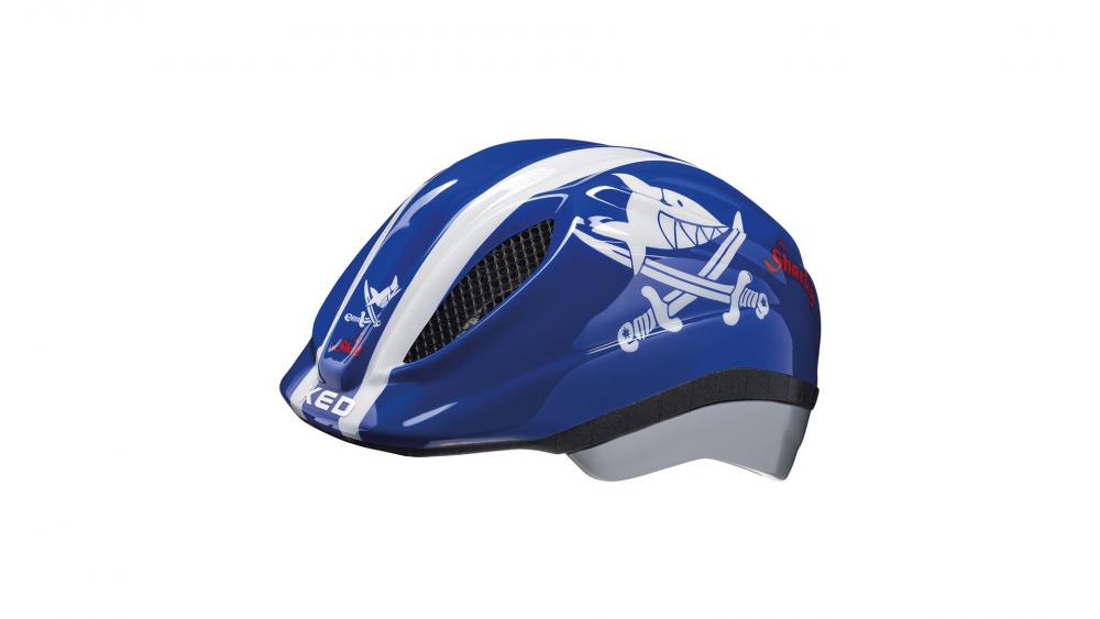 Bike Fashion Kinderhelm Captn Sharky Blau Gr. XS 44-49 cm
