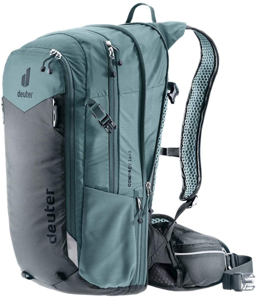 Deuter Compact 14+3 Fahrradrucksack 860 g Graphite - Leicht & ergonomisch