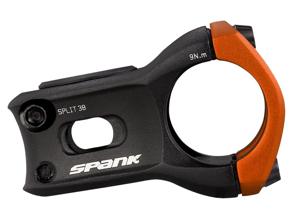 Split Vorbau 0 31 8 Mm Schwarz Orange