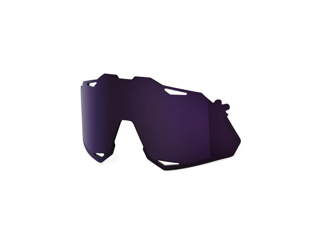 100% Hypercraft XS Smoke Replacement Lens unis Dark Purple - optimierte Sicht bei Sonne