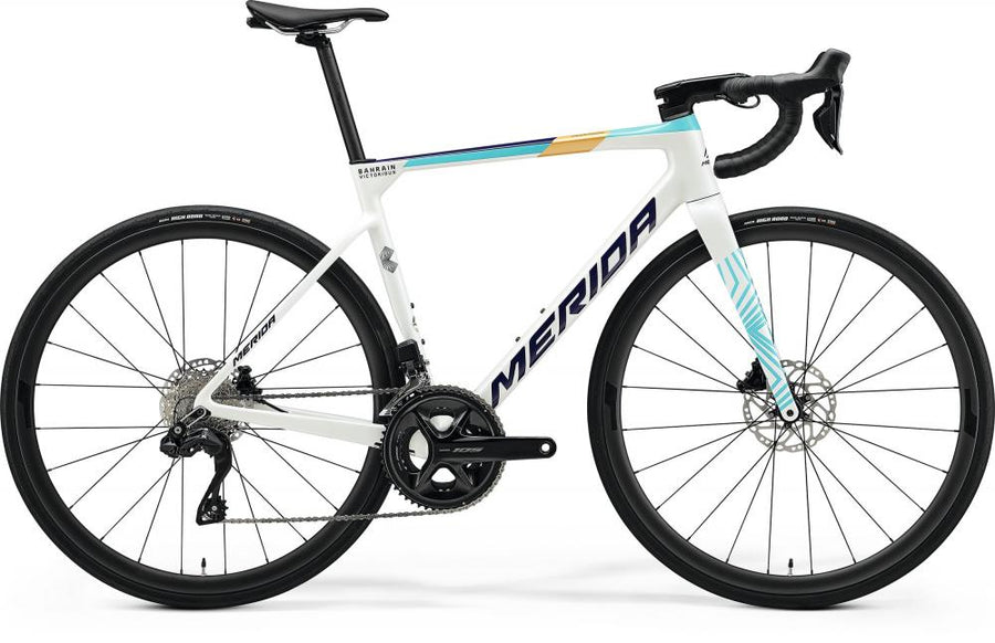 Merida SCULTURA 6000 V3 pearl(blue-Team) M PEARL(BLUE-TEAM) - leistungsstarkes Rennrad der aktuellen Generation