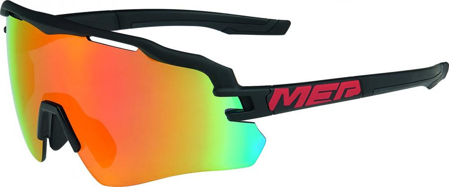Merida Sonnenbrille Race Schwarz-Rot