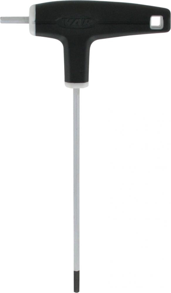 VAR Innensechskantschlüssel CL-18000 3 mm - ergonomischer T-Griff für präzises Arbeiten