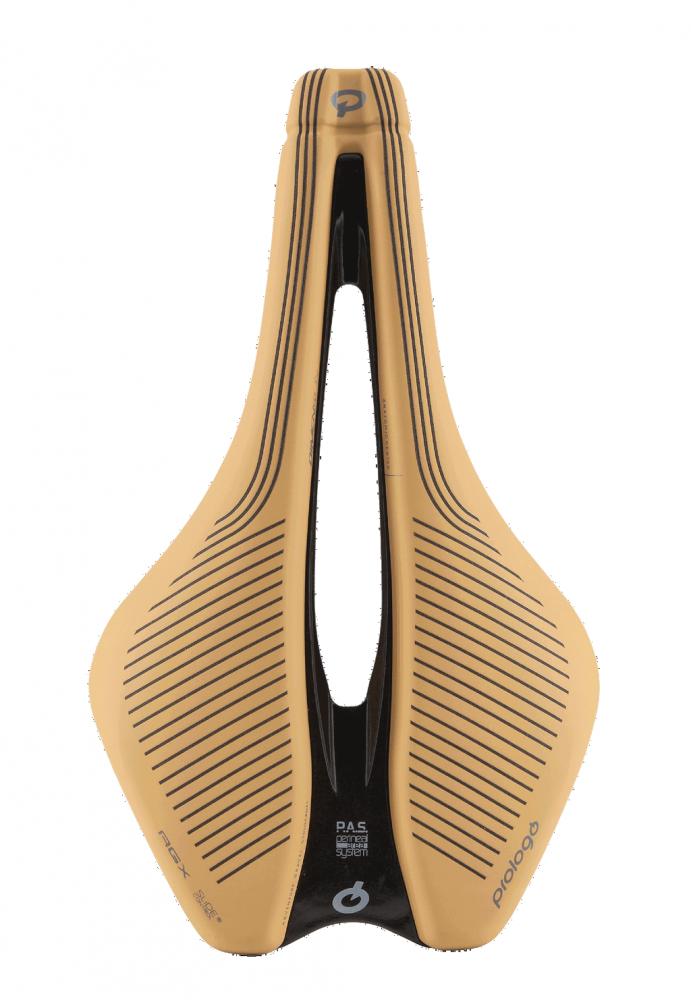 Sattel Prologo Dimension AGX light brown, Tirox, slide control