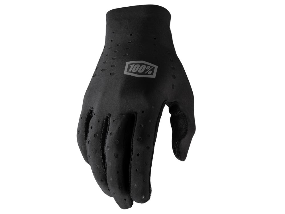 100% Sling Women's Gloves L black - ultraleichte MTB-Handschuhe mit Top-Grip
